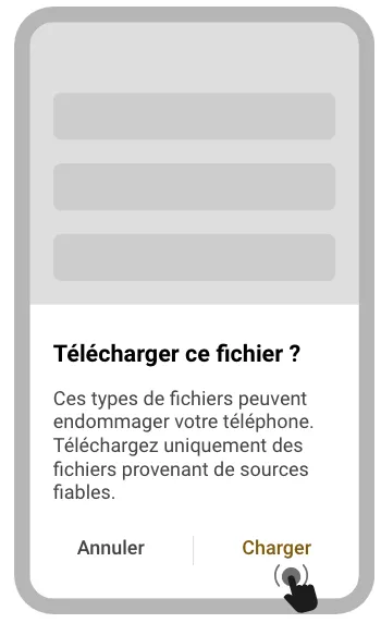 Cliquez sur Télécharger  pour commencer.