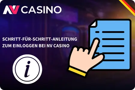 NV Casino Login Anleitung in 4 Schritten
